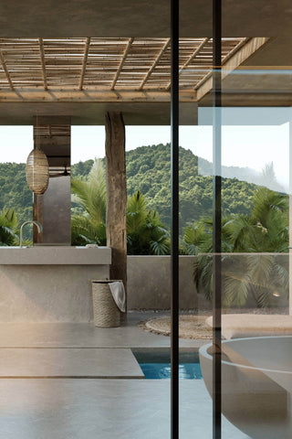 Bali Outdoor Bathroom