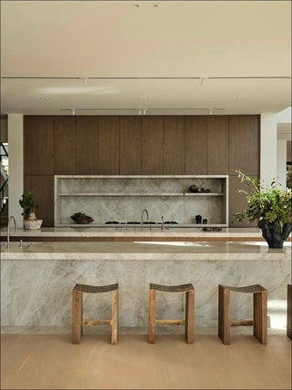 Hidden Hills: A Natural Stone Bathroom & Kitchen