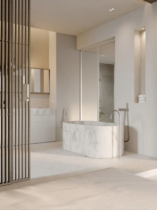 White Marble Bathroom