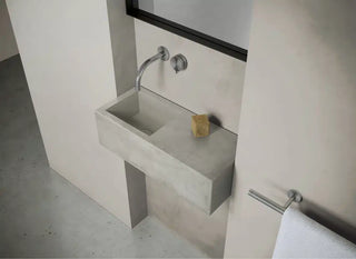MSN BASIN 60 - Custom washbasin with pop-up waste