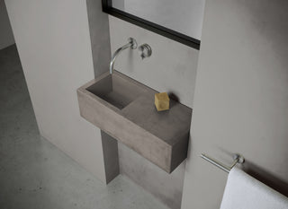 MSN BASIN 60 - Custom washbasin with pop-up waste