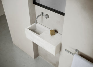 MSN BASIN 60 - Custom washbasin with pop-up waste