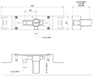 BOX02 -  Build-in part mixer & outlet