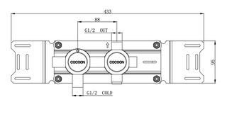 BOX14 - Einbauthermostat, Umsteller