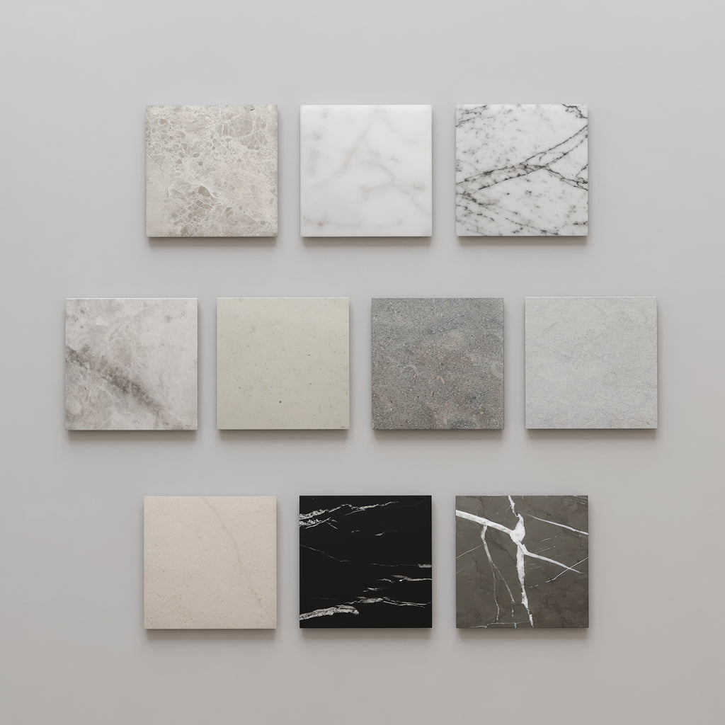 Natural Stone Materials Sample Set ’??? COCOON
