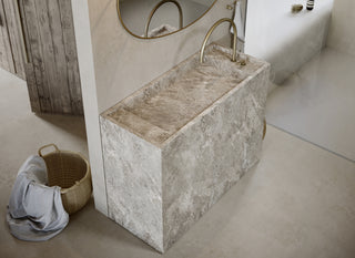 PB BASIN - Bathroom wash basin - 120cm