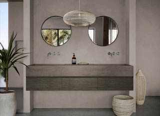 MSN BASIN 186 - Custom washbasin with pop-up waste