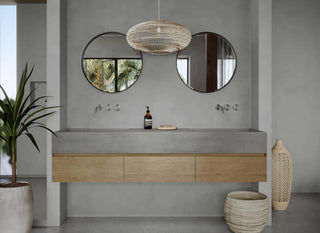 MSN BASIN 186 - Custom washbasin with pop-up waste