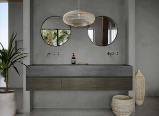 MSN BASIN 186 - Custom washbasin with pop-up waste