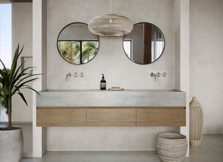 MSN BASIN 186 - Custom washbasin with pop-up waste