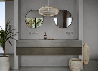 MSN BASIN 186 - Custom washbasin with pop-up waste