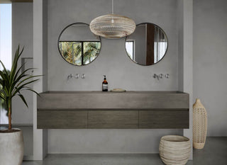 MSN BASIN 186 - Custom washbasin with pop-up waste