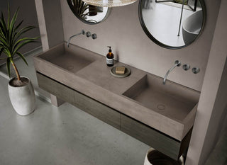 MSN BASIN 186 - Custom washbasin with pop-up waste