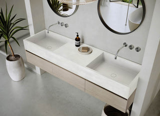 MSN BASIN 186 - Custom washbasin with pop-up waste