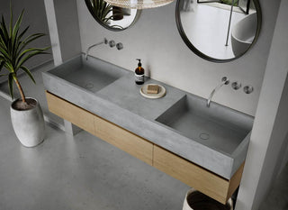MSN BASIN 186 - Custom washbasin with pop-up waste