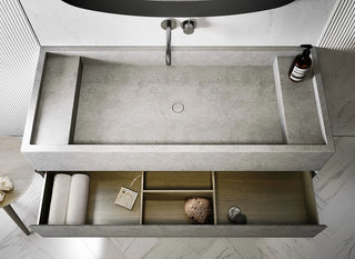 PB BASIN - Bathroom wash basin - 120cm