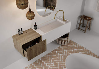 PB BASIN - Bathroom wash basin - 120cm