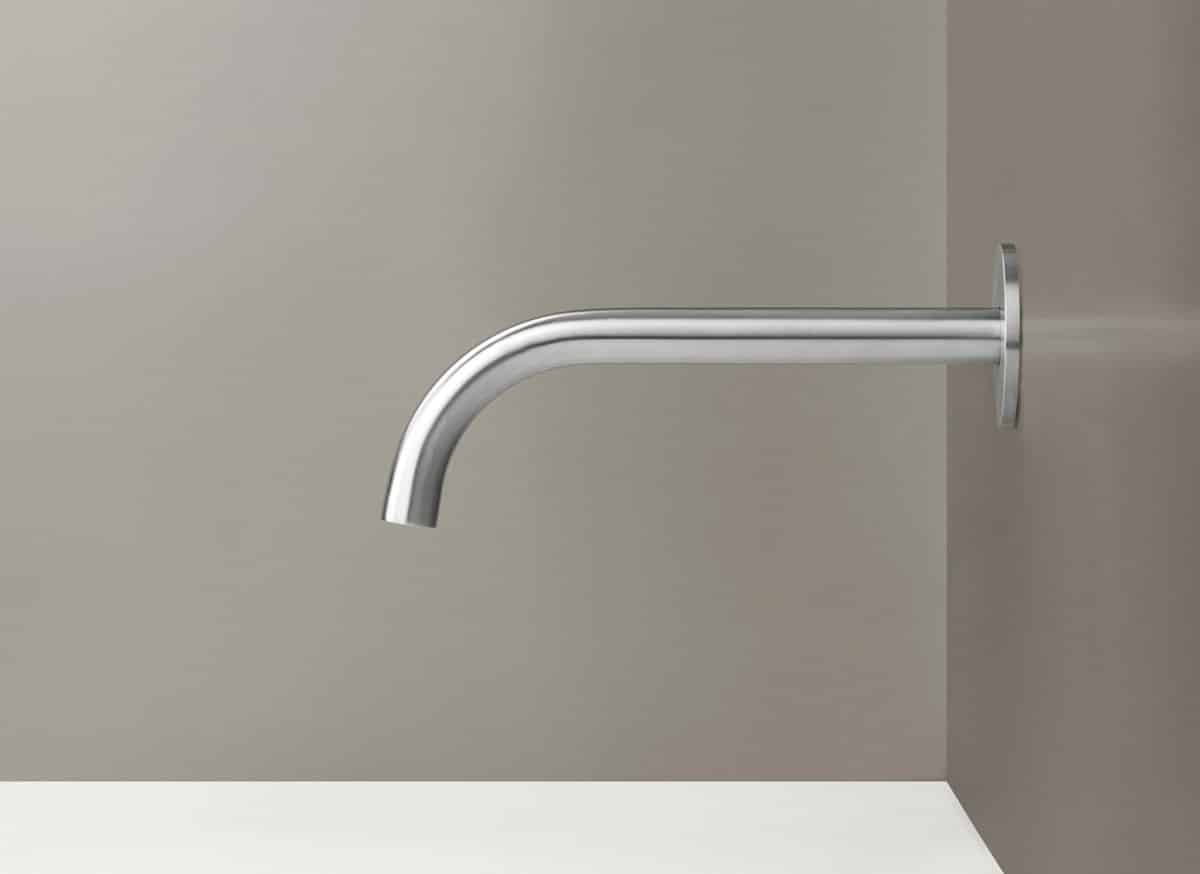 COCOON PB10 Wall mounted spout - stainless steel