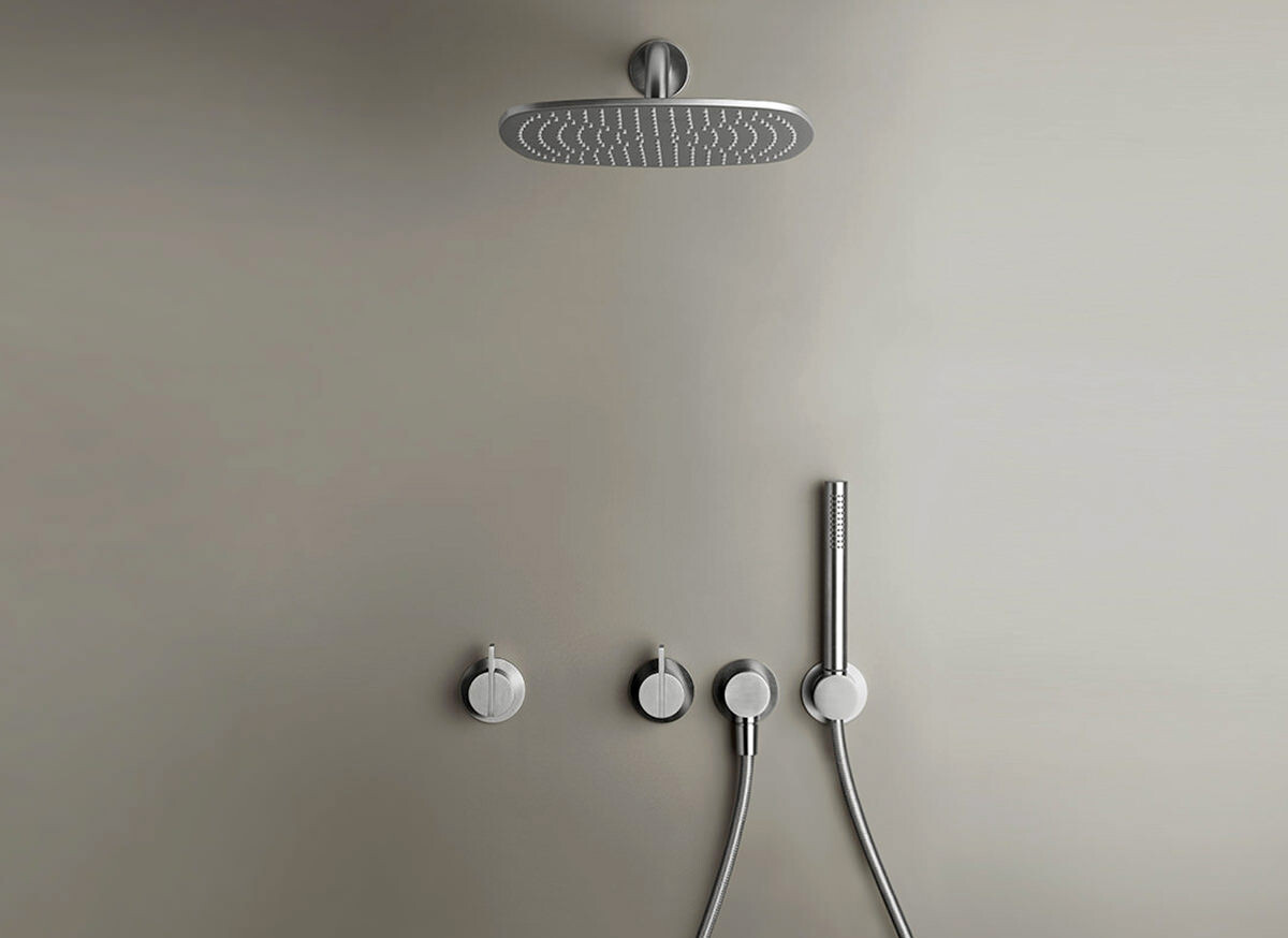 COCOON PB SET21 Rain shower set - stainless steel